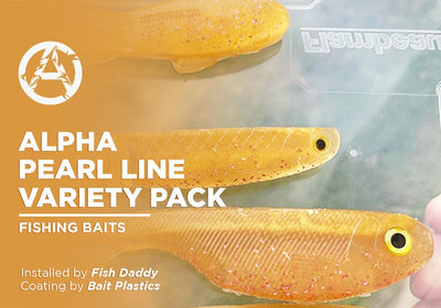 ALPHA PEARL LINE VARIETY PACK | BAIT PLASTICS | FISHING BAITS