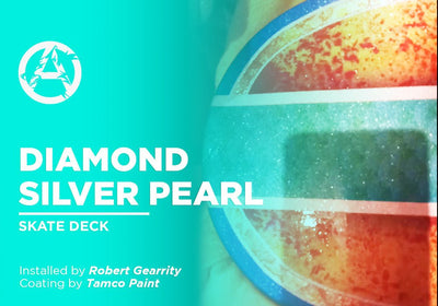 DIAMOND SILVER PEARL  | TAMCO PAINT | SKATE DECK
