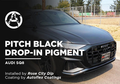 PITCH BLACK DROP-IN PIGMENT | AUTOFLEX COATINGS | AUDI SQ8