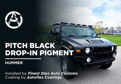 PITCH BLACK DROP-IN PIGMENT | AUTOFLEX COATINGS | HUMMER