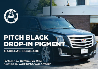 PITCH BLACK DROP-IN PIGMENT | DIPYOURCAR | CADILLAC ESCALADE