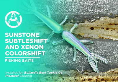 SUNSTONE SUBTLESHIFT AND XENON COLORSHIFT | PLASTISOL | FISHING BAITS
