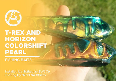 T-REX AND HORIZON COLORSHIFT PEARL | DEAD ON PLASTIX | FISHING BAITS