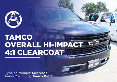 TAMCO OVERALL HI-IMPACT 4:1 CLEARCOAT PROJECT PHOTOS