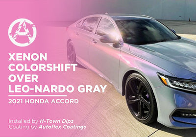 XENON COLORSHIFT OVER LEO-NARDO GRAY | AUTOFLEX COATINGS | 2021 HONDA ACCORD